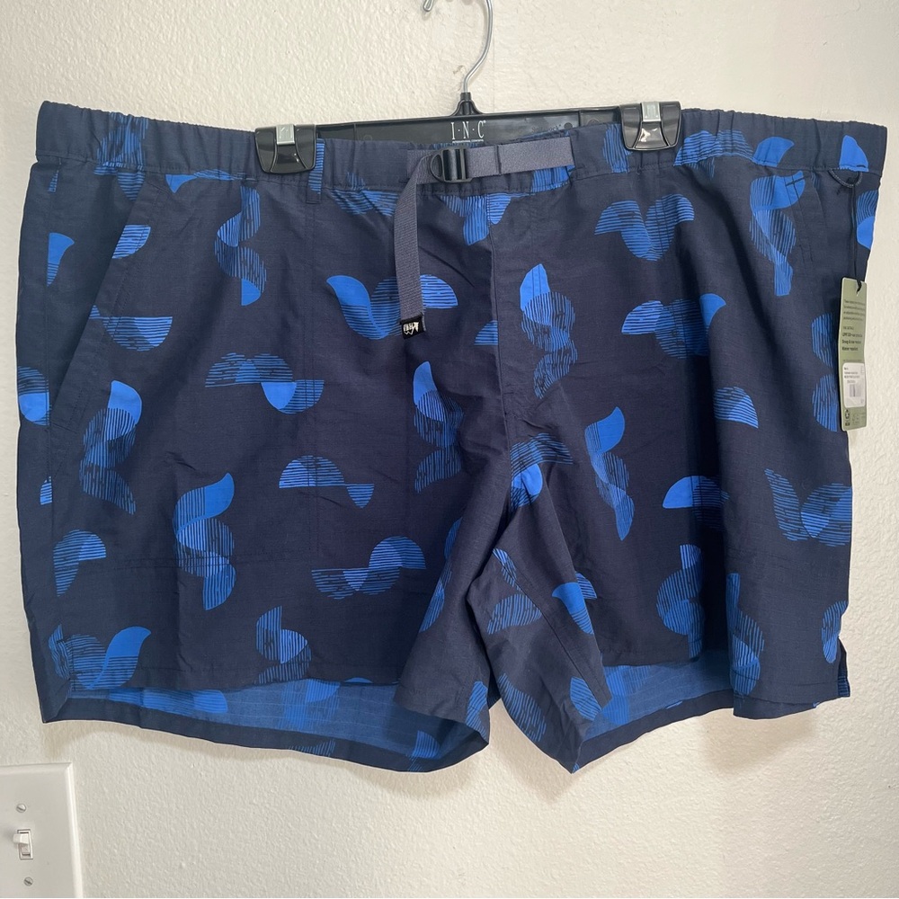 REI Co-op Trailmade Amphib Shorts Moonphase Blue Nights Mens Size XL Gorpcore